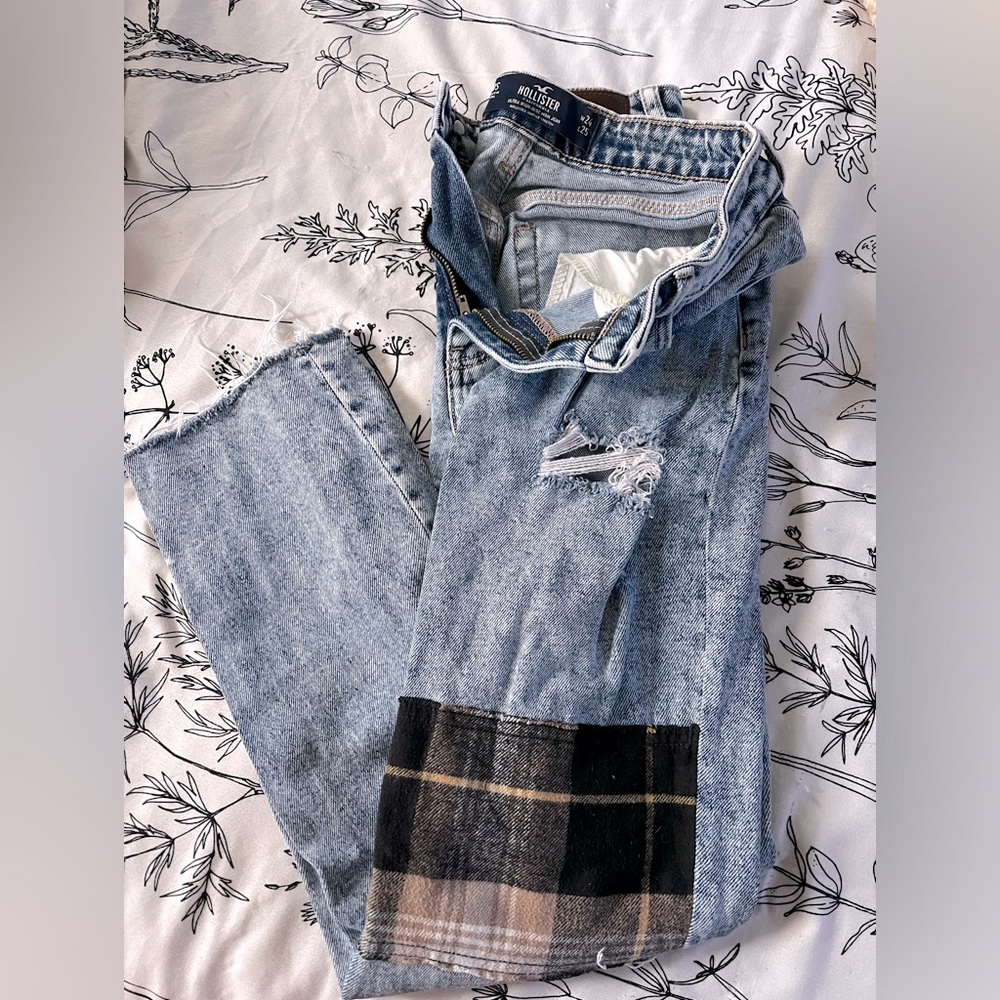 Hollister mom jeans